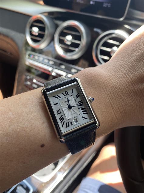 cartier tank must extra large review